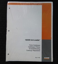Véritable CASE 1825B Mini Uni Chargeur Tracteur Pièces Manuel Catalogue Menthe