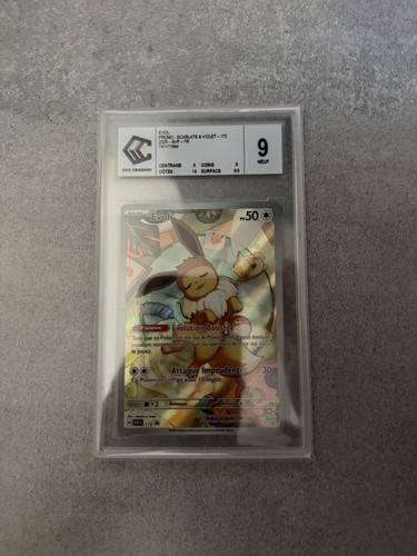 Carte pokémon evoli 173 - carte,