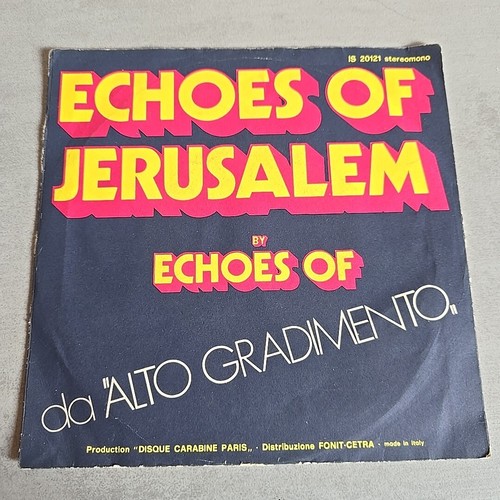 Echoes jerusalem take - echoes, of