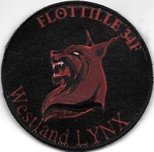 Patch aéronavale - 34 F - Westland Lynx - Flottille 34 F