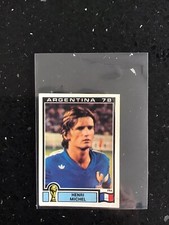 Image Panini Henri Michel  N°89 : Coupe Monde Argentine 1978 Équipe France