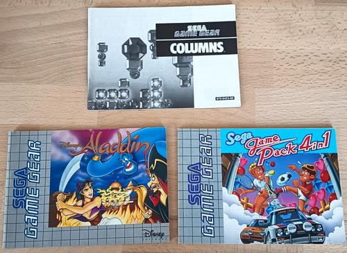 Notices game gear aladdin - notices,