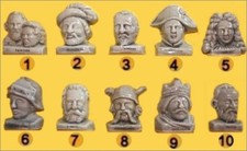 2002 MH MOULIN A HUILE ILS ONT FAIT LA FRANCE BUSTE PERSONNAGES FEVE 2D au choix