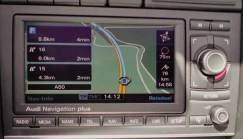 Dvd navigation gps audi rnse - dvd,