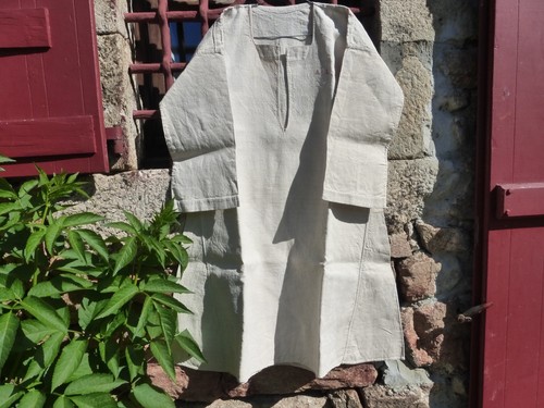 Chemise nuit ancienne femme - chemise,
