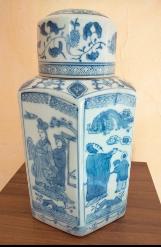 Beau vase chinois grand - beau, et