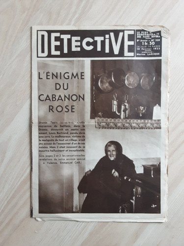 Revue ancienne détective 1935 - revue,