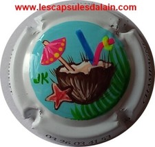 BELLE CAPSULE CHAMPAGNE DIDIER HERBERT COCKTAIL NOIX DE COCO PALM NEWS