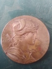 Médaille Exposition Universelle Paris 1889 Tour Eiffel ! Daniel Dupuis ! Bronze