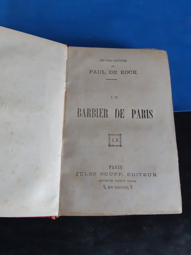 Barbier paris paul de - paul,