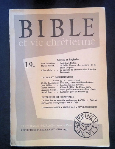 Bible vie chrétienne 19 - bible,