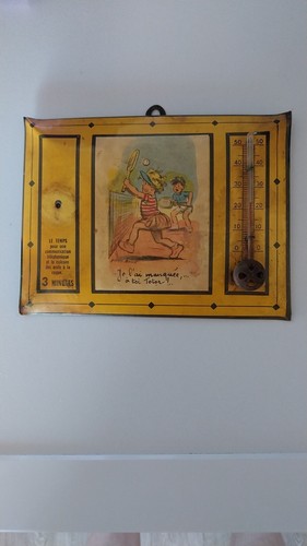 Thermomètre publicitaire