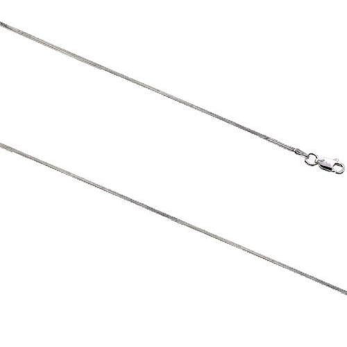Argent sterling 8mm - argent, carré