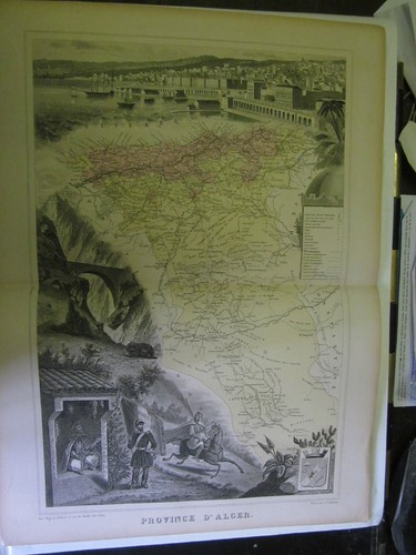 Ancienne carte migeon dressée - carte,