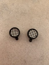 PLAYMOBIL  -Lot De 2 Phares Noirs à Carreaux pour Toit Jeep 4x4 4206 (abimés)