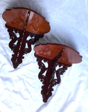 Paire d'étagères en acajou Napoleon III