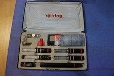 boite d' instrument a encre de chine ROTRING complete stylo