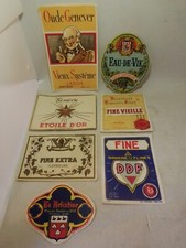 ANCIENNE ETIQUETTE DE VIN ET