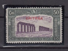 RF25425/ ITALIAN ERITREA – SASSONE # 171 MINT MNH – CV 165 $