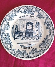 1 ASSIETTE PUBLICITAIRE -