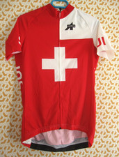 Maillot cycliste Assos de la Suisse Swiss jersey Switzerland cycling Velo - XL