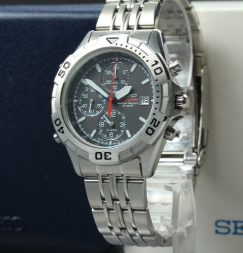 Montre homme seiko chronograph - montre,
