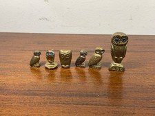 Collection de 6 Chouettes en