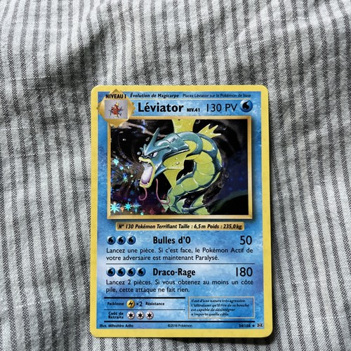 Carte pokémon léviator - carte,