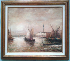 " Venise " Belle peinture de