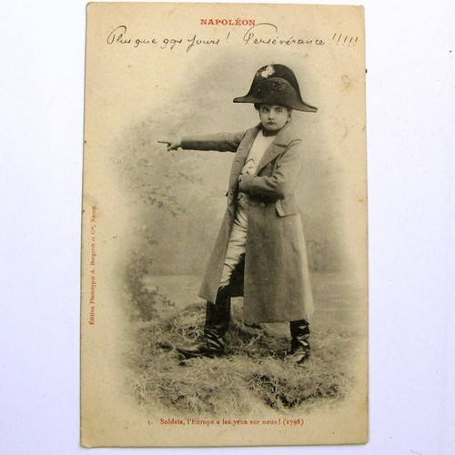 Cpa napoléon soldats europe - cpa,