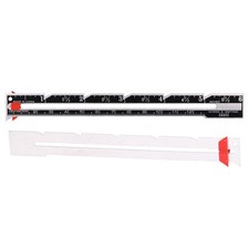 Règle Couture et Tricotage Jauge Coulissante pour Coutures Ourlet Mesure Préci