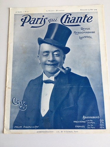 Paris qui chante - , revue