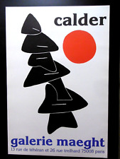 CALDER Affiche originale litho