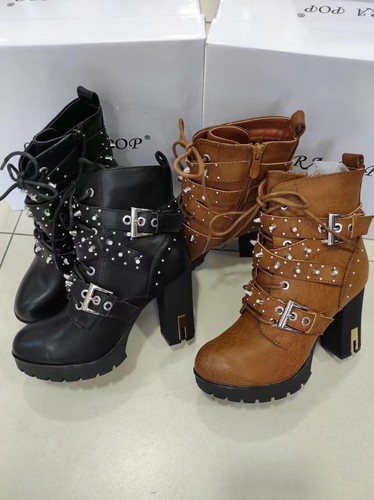 Bottines talons sm507 - bottines,