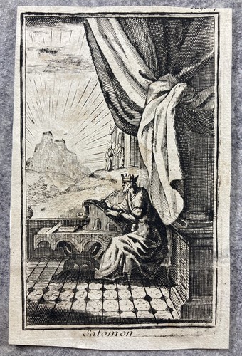 Gravure religieuse roi - gravure religieuse,