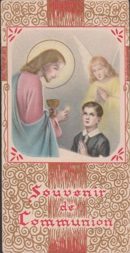 Image religieuse souvenir - religieuse,