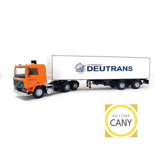 Camion volvo f12 semi remorque - camion,