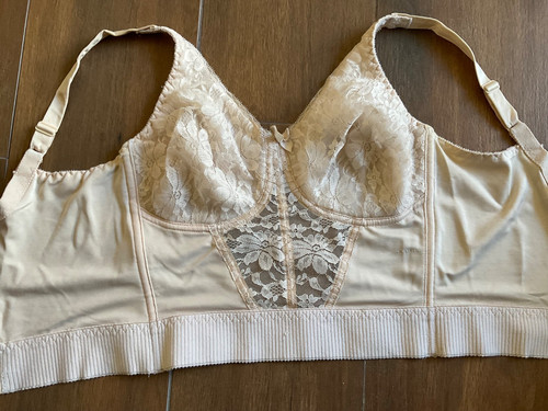 Vtg long line beige - long, bullet