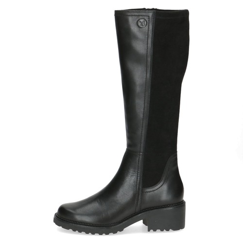 Bottes femme cuir noir - en,