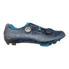 Shimano Sh RX800 RX8 Femmes Boa Charbon MTB SPD Chaussures Bleu Marine Taille 43