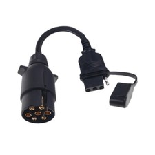 Adaptateur de connecteur de remorque, adaptateur d'attelage multibroches