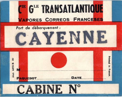 Ancienne etiquette bagages - etiquette,