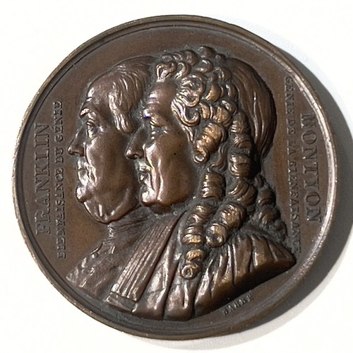 Medaille franklin montyon - franklin,