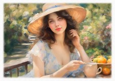 Tableau Création originale - Portraits impressionnistes