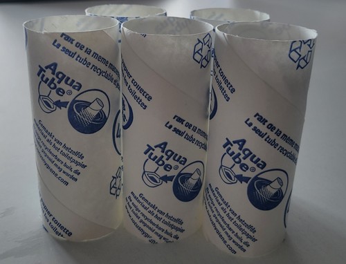Tubes carton rouleaux de - 5,