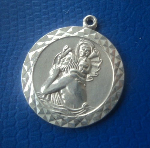 Pendentif argent saint - argent,