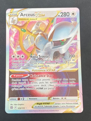 Carte pokemon arceus - pokemon,