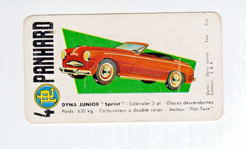 Panhard dyna junior sprint - panhard,