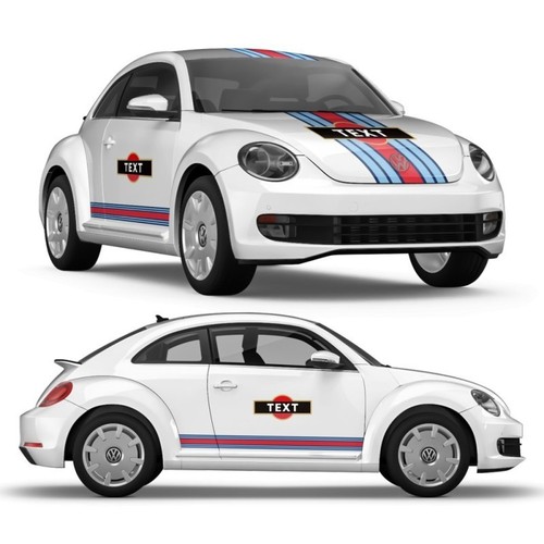 Autocollant rayures style - rayures,