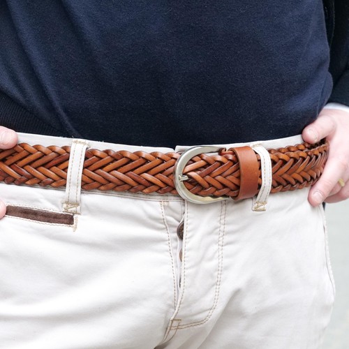 Homme ceinture tressée - , à